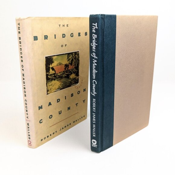 The Bridges of Madison County First Edition Hardcover 1992 Vintage Romance Book - Picture 2 of 14